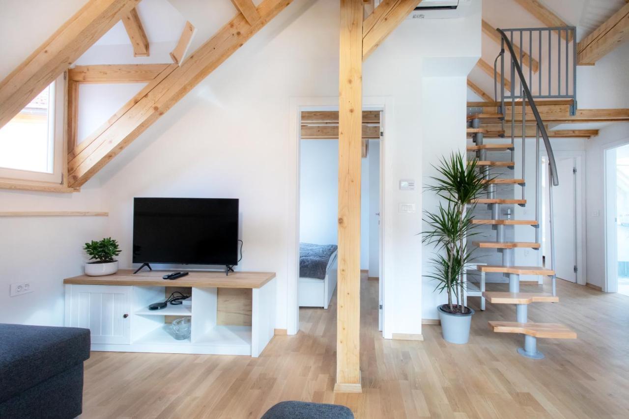 Bright & Spacious Loft In The Heart Of Old Town Ljubljana Exterior photo